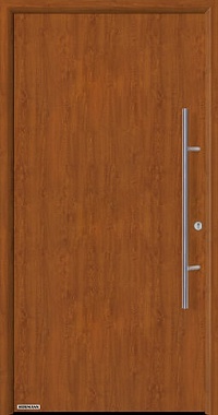Заказать входные двери Hormann Thermo 65, Мотив 010 с декором поверхности под древесину в Таганроге